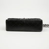 CHANEL ラージラムスキンクラシックフラップチェーンショルダーバッグ ブラック 160354532 [P]