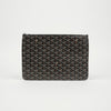 Goyard Sena MM Clutch Black Tan 160402419 [P]