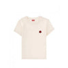 KENZO Bokeh Blumen Stickerei T-Shirt 26SS Ecru 160627824 [P]