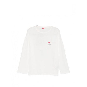 KENZO Tulpen Langarm Relax Fit T-Shirt 160627836 [P]