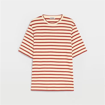 Jil Sander Logo Patch Stripe Men's Short Sleeve T-Shirt 160627845 [P]