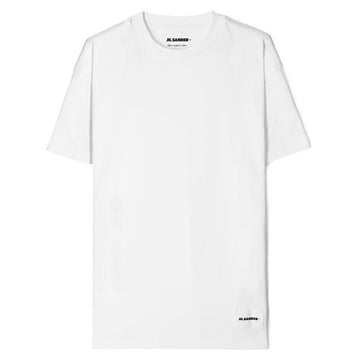 JIL SANDER ロゴパッチ メンズ 半袖 Tシャツ 160627857 [P]