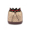 GUCCI Klein Größe Bucket Bag Sand/Dunkelbraun A002GW FAF79 8547 160628112 [P]