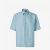 FENDI Linen FF Jacquard Shirt Kurzarm 160628319 [P]