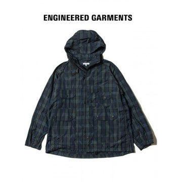 ENGINEERED GARMENTS Atlantic Parka Blackwatch Crushed Taffeta 160628361 [P]