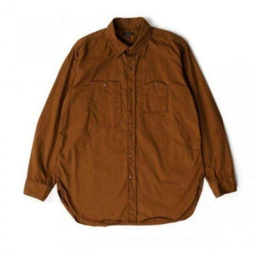 ENGINEERED GARMENTS Arbeitshemd A Brown Baumwolle 23F1A007 NQ022 CT180 160628497 [P]