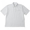 ENGINEERED GARMENTS ポロシャツ C ホワイト コットン Pique 24S1B036 OR101 SD036 160628504 [P]