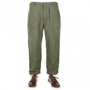 ENGINEERED GARMENTS Fatigue-Hose Olive Baumwolle Hanf 160628510 [P]
