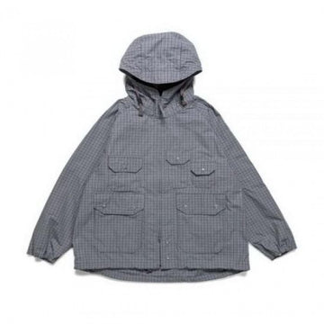 ENGINEERED GARMENTS Atlantic Parka Grau PC Gunclub Karo 24S1D010 OR207 SL004 160628509 [P]