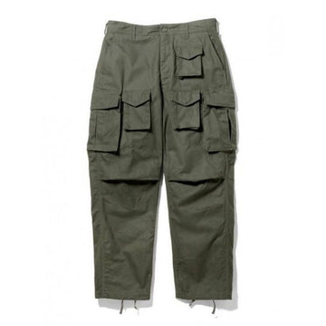 ENGINEERED GARMENTS FAパンツ B オリーブ コットン ブラッシュ HB 160628531 [P]