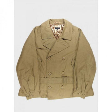 ENGINEERED GARMENTS ショートトレンチコートジャケット C カーキ Nyco 160628523 [P]