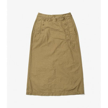 ENGINEERED GARMENTS セーラー スカート C Khaki Nyco ツイル 160628550 [P]