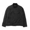 ENGINEERED GARMENTS Moto Jacket A Black Nyco Twill 160628548 [P]