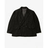 ENGINEERED GARMENTS DBL Peak Jacket Black Solid Poly 160628566 [P]