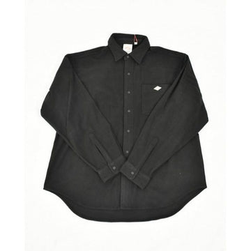 DANTON Regelmäßiges Polo-Fleece-Hemd mit Kragen DTA0549 PYF Schwarz 160629506 [P]