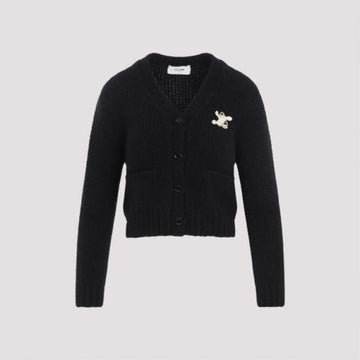 CELINE Cardigan aus Cashmere und Seide 38NO 160629792 [P]