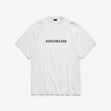 BALENCIAGA Spiegel-Logo Oversized Damen T-Shirt 160629901 [P]