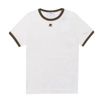 COURREGES 女性用半袖Tシャツ 125JTS017 JS0203 B264 160629735 [P]