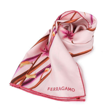SALVATORE FERRAGAMO Seiden-Pulli-Scarf 31-0159-03 771620 76082598 [P]