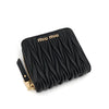 Miu Miu Leather Logo Bi-Fold Wallet 5ml522 160676175 [P]
