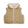 MAXMARA LEVANTE リバーシブル パディングベスト ピンク 2525296021 019 149268471 [P]