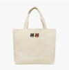 MAISON KITSUNE Doppelter Fuchs Kopf Patch Tote Bag OW511CFWW0096 P700 144569636 [P]