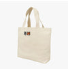 MAISON KITSUNE Doppelter Fuchs Kopf Patch Tote Bag OW511CFWW0096 P700 144569636 [P]