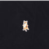 MAISON KITSUNE Stehender Fuchs Patch Herren T-Shirt 155989131 [P]