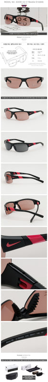 Nike SHOW X2 E FB4464 010 Sunglasses Replacement Lenses Sports Goggles Golf Marathon Unisex 160617269 [P]
