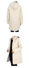 BURBERRY Kinder Stepp Karierte Kapuzen-Pufferjacke (Beige) 12,14Y 8092530 125690275 [P]