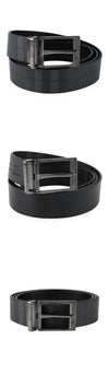 Burberry Reversible Check Iron Gray Belt (Graphite) 8127472 158566857 [P]