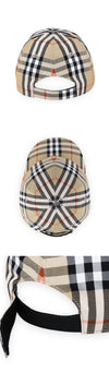 Burberry Kids Vintage Check Baseball Cap 158641537 [P]