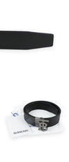 Burberry Men's Reversible TB Logo Check Belt (Black) 8125337 158566858 [P]