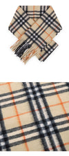 BURBERRY キッズ ヴィンテージ チェック カシミア マフラー 158641614 [P]