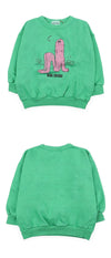 BOBO CHOSES Kinder Lang Puff Sweatshirt (Grün) B226AC030 311 160684893 [P]