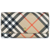 BURBERRY Damen Karierter Continental Geldbörse (Beige) 8095272 B9368 133081005 [P]