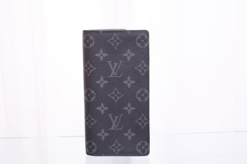 Louis Vuitton Monogram Eclipse Brazza Wallet M61697 160685552 [P]