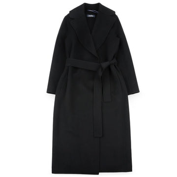 MAXMARA Damen Poldo Gürtel Langmantel (Schwarz) 2629016073600 013 160667249 [P]