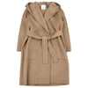 MaxMara Women's Hooded Belted Wool Coat 160667254 [P]