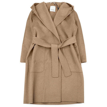 MaxMara Women's Hooded Belted Wool Coat 160667254 [P]