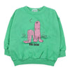 BOBO CHOSES Kinder Lang Puff Sweatshirt (Grün) B226AC030 311 160684893 [P]