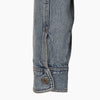 AMI Herzlogo-Patch Übergröße Indigo Denim Hemd 160685610 [P]
