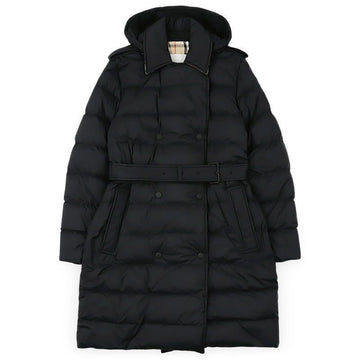 Burberry Women's Belted Quilted Hooded Long Padding Jacket 158641501 [P]