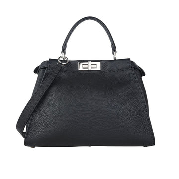 Fendi Selleria Peekaboo Regular Shoulder Bag 37794Y 160687827 [P]