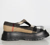 BURBERRY Mary Jane Check Loafer 36.5 160690320 [P]