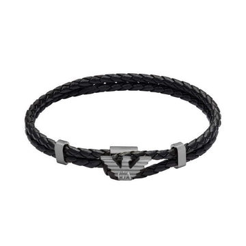 ARMANI レザー ブレスレット EGS3322060 152888615 [P]