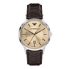 ARMANI レナト メンズ レザー ウォッチ 152826007 [P]