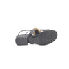 CHANEL Damen Sandalen aus Lammleder mit Kamellienriemen G37117 160695269 [P]