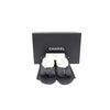 CHANEL Damen Sandalen aus Lammleder mit Kamellienriemen G37117 160695269 [P]