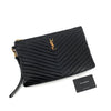 Saint Laurent Monogram Matelassé Gold Clutch New Medium 550803-458 160696229 [P]